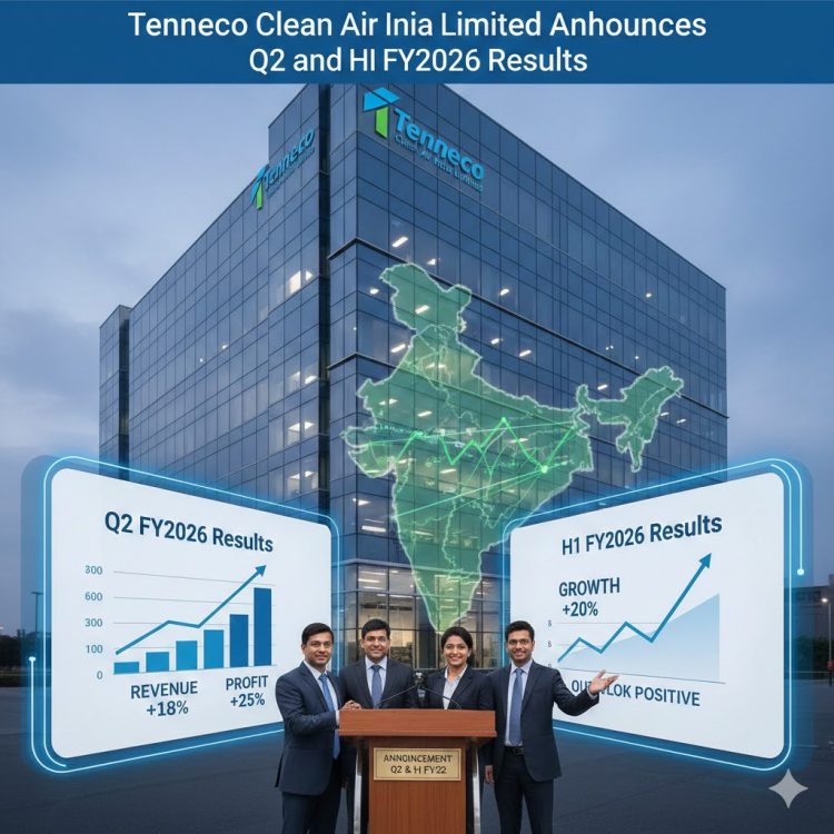 Tenneco Clean Air India Limited Announces Q2 and H1 FY2026 Results